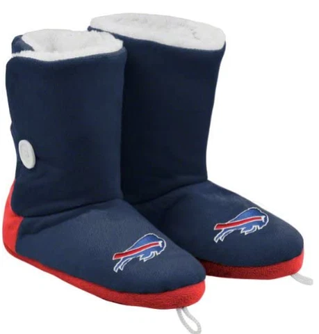 Buffalo Bills Womens Size S-XL Boot Slippers B5 103 Cover