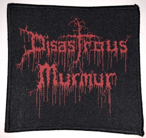 DISASTROUS MURMUR - Logo - 9,7 cm x 10,2 cm - Patch - 165546 - Bild 1 von 1