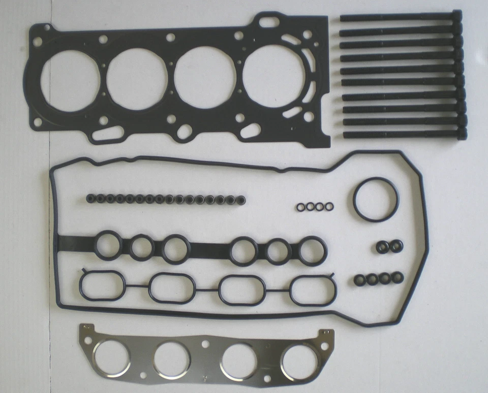 FOR TOYOTA AVENSIS CELICA COROLLA RAV4 1.4 1.6 1.8 HEAD GASKET SET & HEAD BOLTS - Image 1 of 1