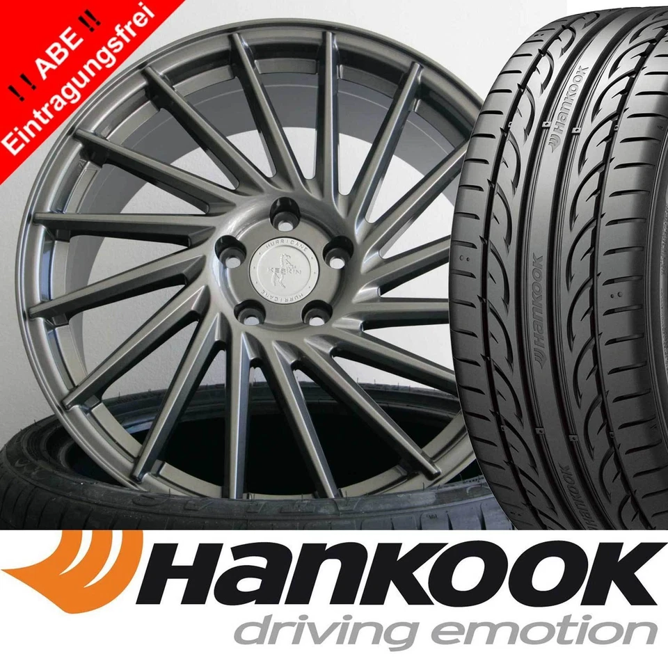 18" ABE Keskin KT17 PP Radsatz Hankook V12 225/40 für Audi TT Cabrio Typ 8S - Bild 1 von 4