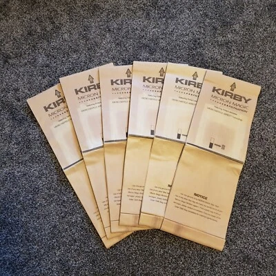 6 Kirby Genuine Vacuum Cleaner Bags G3 G4 G5 G6 ULTIMATE G G7 G7D MICRON MAGIC  - Image 1 of 4