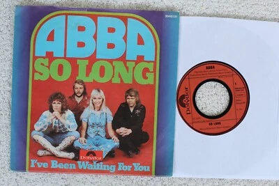 Abba  - So Long -  German  Picture Sleeve PS 7" - Image 1 of 2