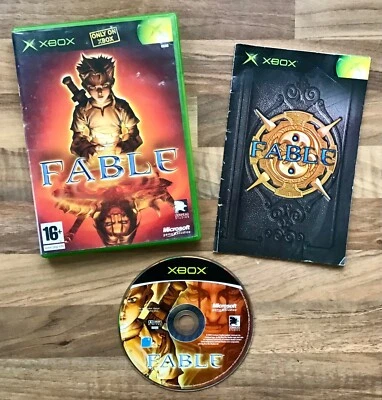 FABLE - ORIGINAL X-BOX GAME MICROSOFT GAMES STUDIOS / LIONHEAD STUDIOS PEGI 16+ - Image 1 of 4