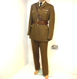 BBC The Ghost Army Officer The Captain Uniform Fancy Dress outfit MURDER MYSTERY - Picture 1 of 11