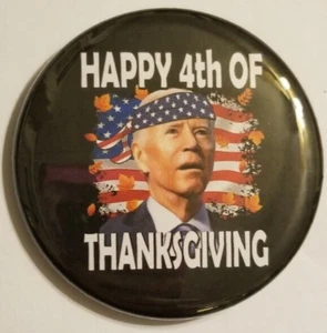 2.25 Inch Magnetic Bottle Opener Biden Happy You Know The Thing Gag Novelty - Picture 1 of 2