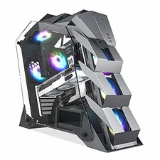 Pangolin Mid-Tower Atx Pc Gaming Case, Dual Tempered Glass, Usb 3.0 I/O K1