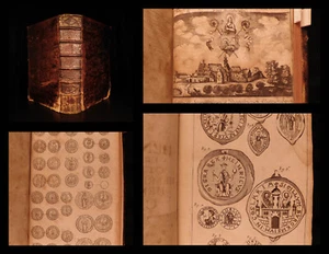 1707 1ed History of GERMANY Heineccius Holy Roman Empire Charlemagne Illustrated - Picture 1 of 12