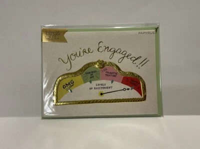 Tarjeta de compromiso de papiro - Niveles de emoción  Foto 1 de 2