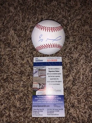 ELOY JIMENEZ SIGNED BASEBALL CHICAGO WHITE SOX HR RARE JSA - Image 1 of 2
