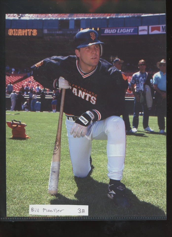 Foto a color 8x10 sin firmar Bill Mueller SF Giants Foto 1 de 1