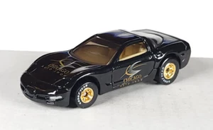 Hot Wheels loose '97 C5 Corvette black 2000 Chicago Auto Show - Picture 1 of 2