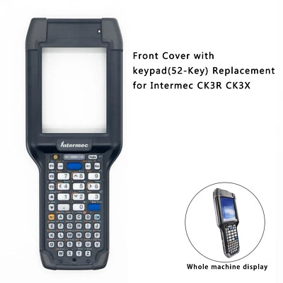 Front Cover Housing + Rubber Keypad (52-Key)Replacement for Intermec CK3R CK3X - Image 1 of 4