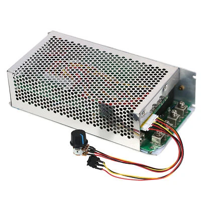 5000W 200A 10V-50V Motor Adjustable Speed Regulator PWM Reversible Control O9W9 - Image 1 of 4