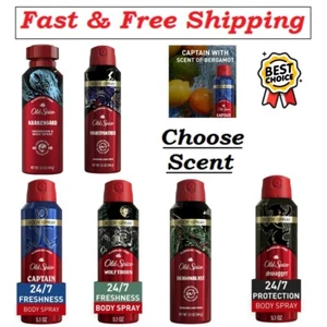 Old Spice Aluminum Free Body Spray for Men, 5.1 fl oz - ( Choose Your Scent ) - Picture 1 of 13