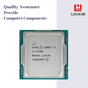 Intel Core i7-11700 CPU - Socket LGA 1200 8 Cores 16 Threads 2.5GHz 16MB L3 Cach - Picture 1 of 7