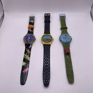 (3) Reloj Swatch Suizo Vintage Relojes Coche Rana Moda Club Automático - Imagen 1 de 20