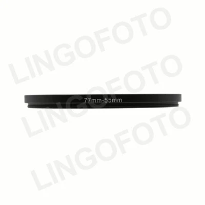 77 мм до 55 мм шаг вниз кольцо камеры объектива фильтр адаптер кольцо 77-55 мм - Изображение 1 из 4