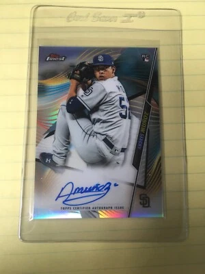 2020 Topps Finest #FA-AMU ANDRES MUNOZ RC PADRES MINT+ PACK FRESH - Image 1 of 2