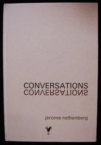 CONVERSATIONS, by Jerome Rothenberg - 1968 [Signed Limited Ed] Poetry Scarce DJ - Bild 1 von 10