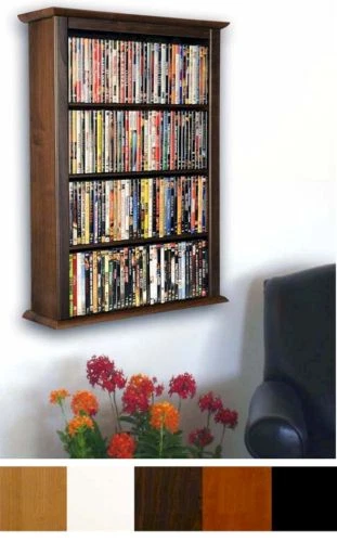 Wall Mount CD DVD Storage Rack 342 CD 160 DVD - 5 color - Image 1 of 1