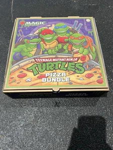 TMNT Pizza Box Bundle NYCC 2025 Promo MTG Teenage Mutant Ninja Turtles Exclusive - Picture 1 of 7