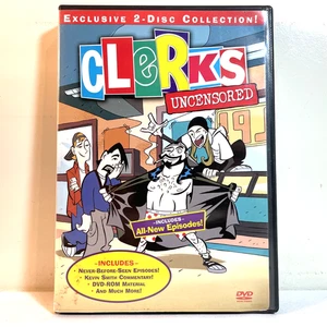 CLERKS: UNCENSORED (2001) DVD Brian O'Halloran, Jeff Anderson - Animation Comedy - Picture 1 of 6