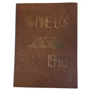 1948 Pine Log" - Anuario de escuela secundaria Leland - Chevy Chase, Maryland - Imagen 1 de 9