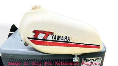 Tanque de combustible de gasolina de acero blanco apto para Yamaha TT250 1980-83 Foto 1 de 4