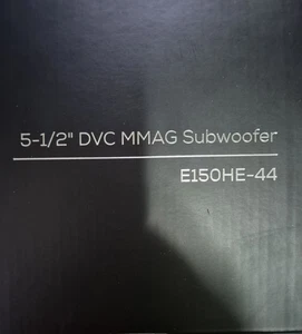 Epique Dayton Audio E150HE-44 Extended Range Subwoofer 200 Watt 2x4 Ohm - Bild 1 von 7