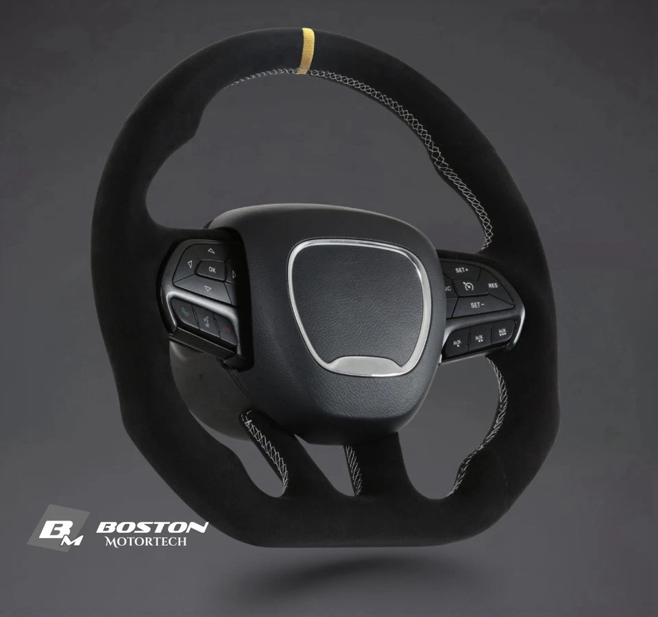 Volante Charger Challenger Demon Hellcat Alcantara 2015-2023 Foto 1 de 4