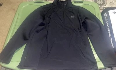 Camiseta de golf Under Armour UA Drive Pro Storm híbrida 1/2 cremallera negra para hombre talla 3XL NUEVA CON ETIQUETAS Foto 1 de 4