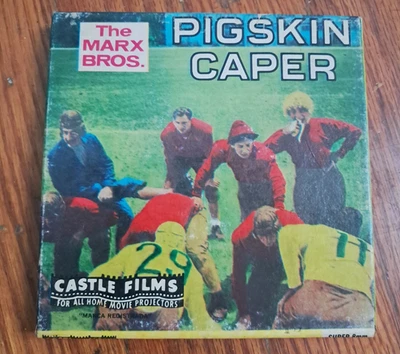 The Marx Bros "PIGSKIN CAPERS" from HORSE FEATHERS Super 8mm No. 865 B/W - Image 1 of 3