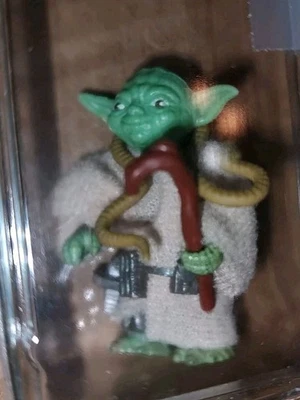 Star Wars Kenner 1980 Yoda ¡Serpiente Marrón Completa! Figura Original Increíble Estado Foto 1 de 4