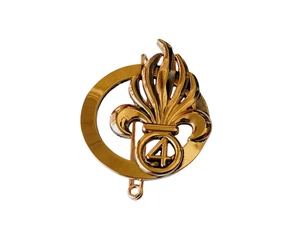 Légion Etrangère- Insigne de béret du 4° REI 📌5a. - Imagen 1 de 2