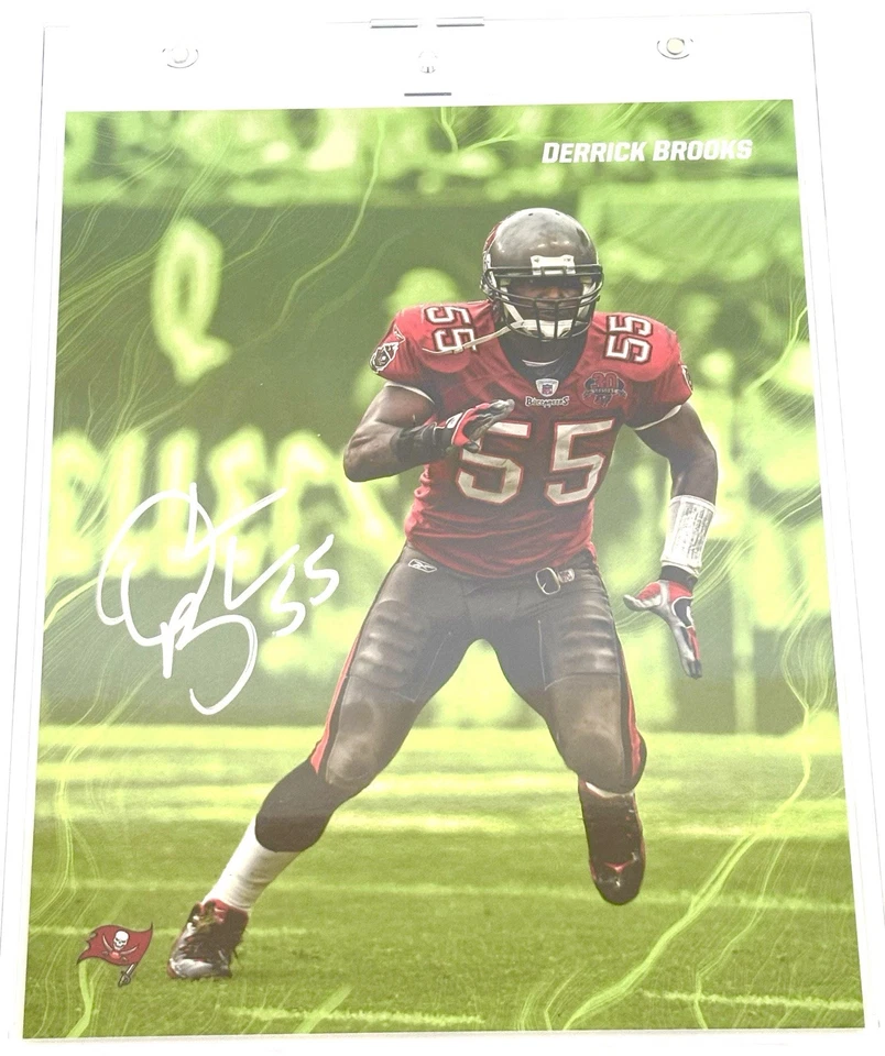 Bucaneros FANATICS EMANATE DERRICK BROOKS TAMPA BAY 2024 Foto 1 de 4