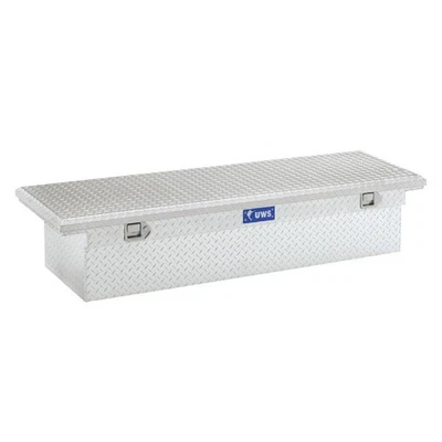 UWS EC10391 Bright Aluminum 66" Single Lid Low Profile Crossover Truck Tool Box Foto 1 de 4