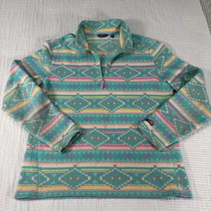 Chubbies Sweater Mens XL Fleece Flame Commander 1/4 Zip Aztec Pullover Southwest - Picture 1 of 11