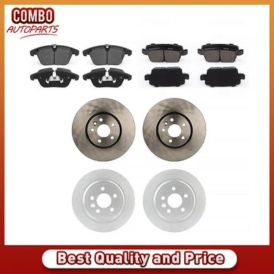 Rotores de freno delanteros y traseros pastillas de freno para Land Rover LR2 2013-2015 Foto 1 de 4