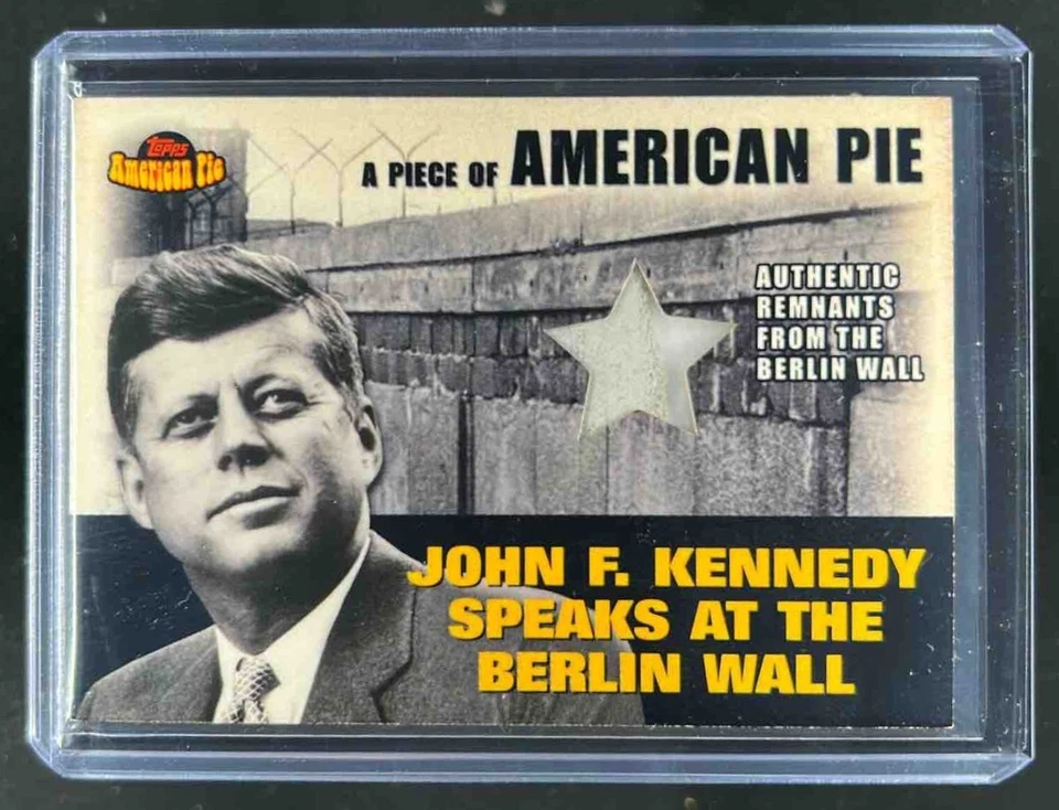 2001 Topps American Pie John F. Kennedy Relics #PAPM2 - Image 1 of 2