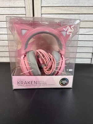 Razer Kraken Kitty издание игровой наушники розовый (б/у) - Изображение 1 из 4