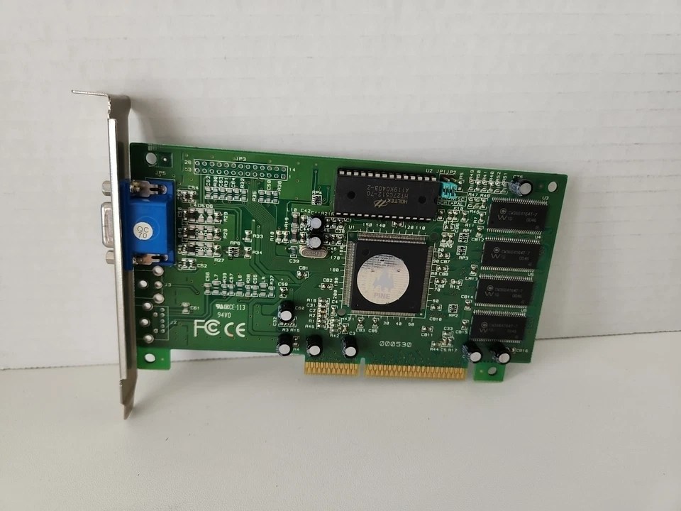 PINE PT - 5968 - B8 V2.0 W09/01 SIS 6326 8MB AGP Graphics Card - Image 1 of 4