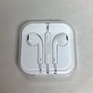 Auriculares auxiliares Apple con cable - nunca usados en estuche original - Imagen 1 de 5