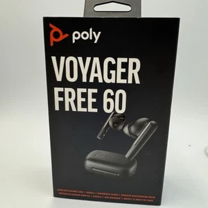 Poly Voyager Free 60 True Wireless Earbuds Open Box Tested/ Works Perfect - Picture 1 of 12