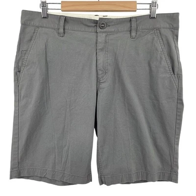 Fox Racing Essex 3.0 Chino Shorts Pewter Gray Cotton Stretch Casual Size 36 - Image 1 of 4