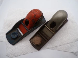 Two Vintage Wood Planes One Stanley 110 and One USA no Maker Found - Picture 1 of 8