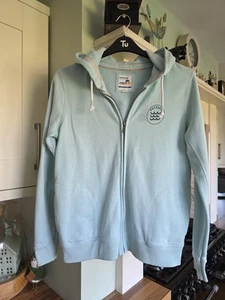 FAT FACE FULL ZIP HOODIE JUMPER UK S - 12 MARINE COLLAB HOODY. VGC - Picture 1 of 6
