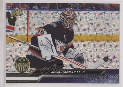 2023-24 Upper Deck Series 1 Speckled Foil Jack Campbell #72 - Image 1 of 2