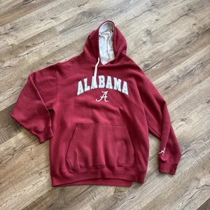 Alabama Crimson Tide NCAA E-5 Sweatshirt Hoodie Red Men's XXL - Picture 1 of 3