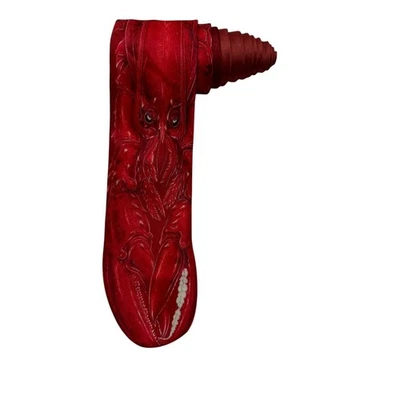 Ralph Marlin Lobster 1988 Vintage Novelty Necktie Red Polyester Made In USA - Image 1 of 4