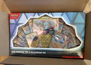 Pokemon Salamence ex & Reshiram ex Premium Collection Case 6 Stück - Bild 1 von 3